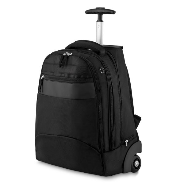 Mochila com rodinhas em Poliéster 1680D - Enova Brindes Personalizados