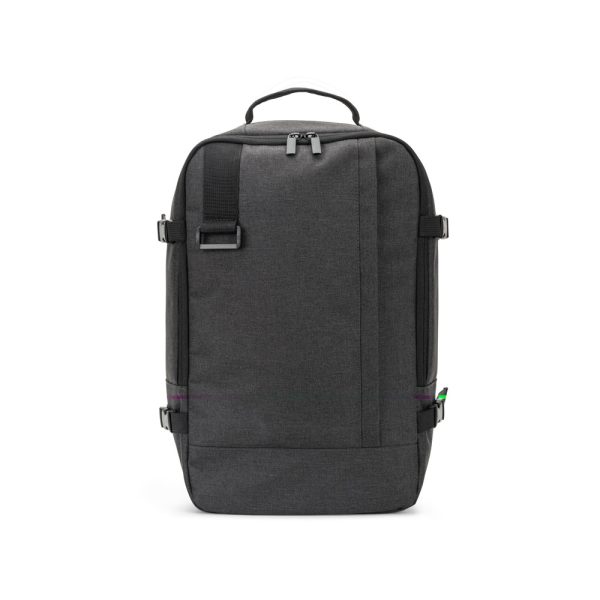 Mochila em poliéster reciclado 600D de alta densidade com acabamento repelente à água 20 L - Brinde Corporativo Personalizado | Enova