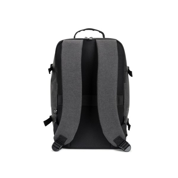 Mochila em poliéster reciclado 600D de alta densidade com acabamento repelente à água 20 L - Brinde Corporativo Personalizado | Enova