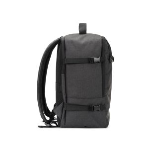 Mochila em poliéster reciclado 600D de alta densidade com acabamento repelente à água 20 L - Brinde Corporativo Personalizado | Enova