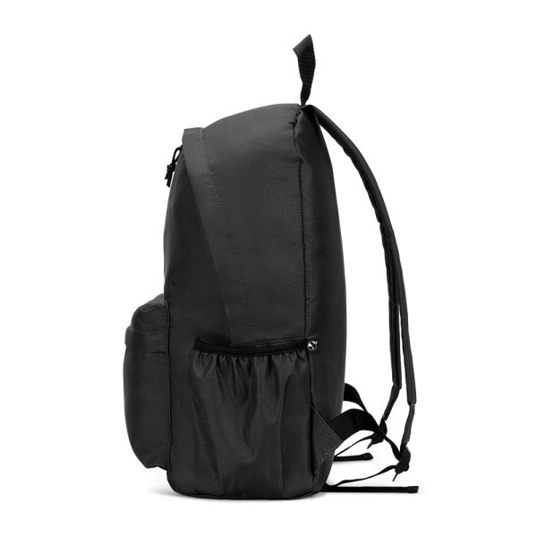 Mochila em poliéster reciclado 600D com bolso frontal espaçoso 18 L - Brinde Corporativo Personalizado | Enova