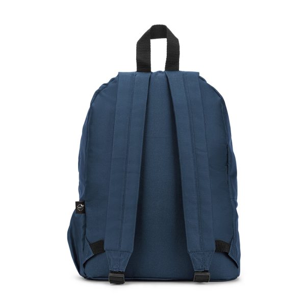 Mochila em poliéster reciclado 600D com bolso frontal espaçoso 18 L - Brinde Corporativo Personalizado | Enova