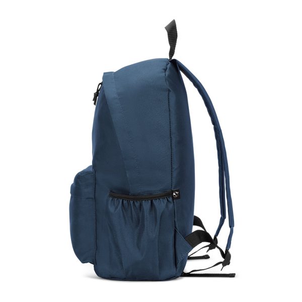 Mochila em poliéster reciclado 600D com bolso frontal espaçoso 18 L - Brinde Corporativo Personalizado | Enova