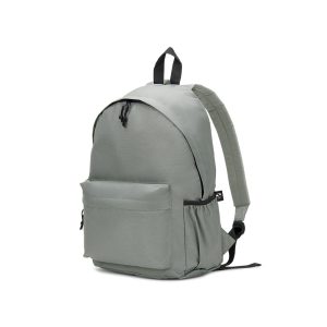 Mochila em poliéster reciclado 600D com bolso frontal espaçoso 18 L - Brinde Corporativo Personalizado | Enova
