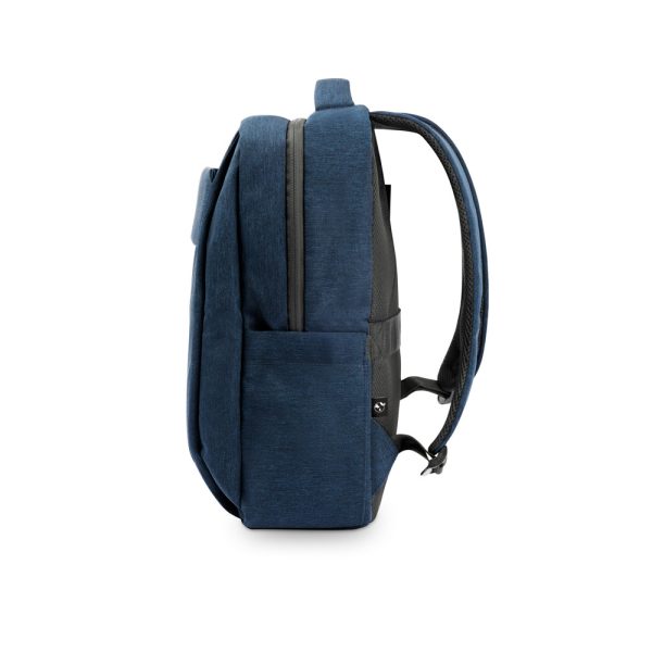 Mochila, totalmente almofadada, para notebook 15.6" em poliéster reciclado 300D de alta densidade 18 L - Brinde Corporativo Personalizado | Enova