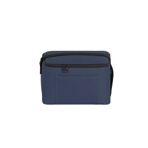 Bolsa térmica em poliéster reciclado 600D com interior forrado em PEVA 7 L - Brinde Corporativo Personalizado | Enova