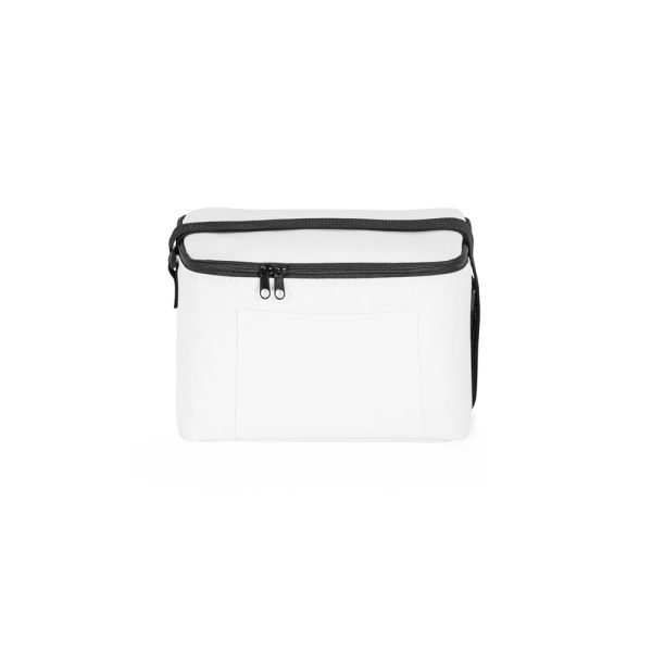 Bolsa térmica em poliéster reciclado 600D com interior forrado em PEVA 7 L - Brinde Corporativo Personalizado | Enova