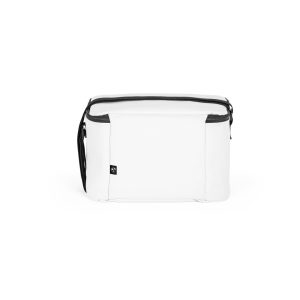 Bolsa térmica em poliéster reciclado 600D com interior forrado em PEVA 7 L - Brinde Corporativo Personalizado | Enova