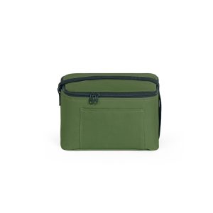 Bolsa térmica em poliéster reciclado 600D com interior forrado em PEVA 7 L - Brinde Corporativo Personalizado | Enova