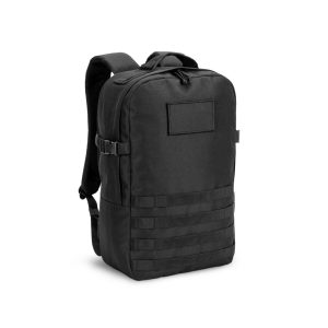 Mochila estilo militar em poliéster reciclado 600D, de alta densidade, com bolso para notebook 17.3" 21 L - Brinde Corporativo Personalizado | Enova