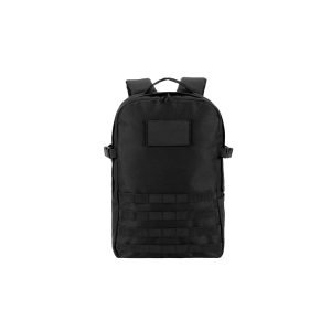 Mochila estilo militar em poliéster reciclado 600D, de alta densidade, com bolso para notebook 17.3" 21 L - Brinde Corporativo Personalizado | Enova
