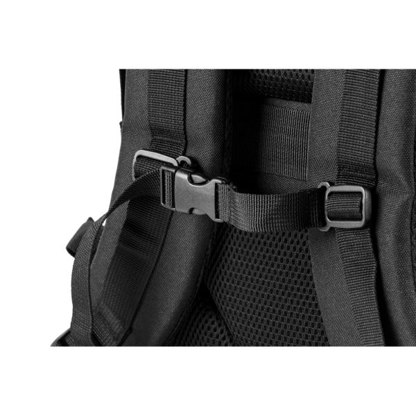 Mochila estilo militar em poliéster reciclado 600D, de alta densidade, com bolso para notebook 17.3" 21 L - Brinde Corporativo Personalizado | Enova
