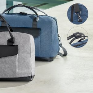 Saco de viagem em 600D catiónico e c.sintético - Enova Brindes Personalizados