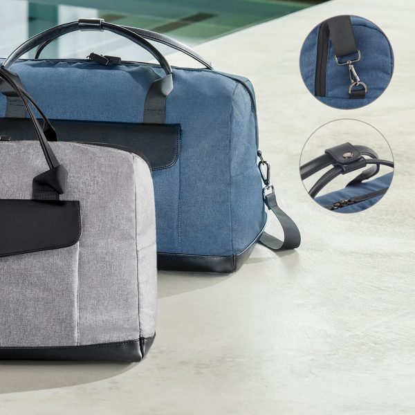 Saco de viagem em 600D catiónico e c.sintético - Enova Brindes Personalizados
