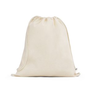 Sacola tipo mochila 100% algodão orgânico (140 g/m²) - Brinde Corporativo Personalizado | Enova