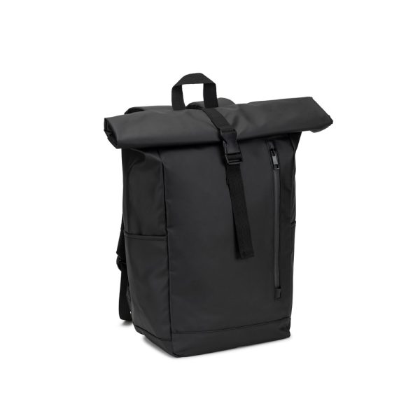 Mochila em poliéster reciclado 600D de alta densidade com revestimento resistente á água 20 L - Brinde Corporativo Personalizado | Enova