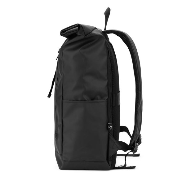 Mochila em poliéster reciclado 600D de alta densidade com revestimento resistente á água 20 L - Brinde Corporativo Personalizado | Enova