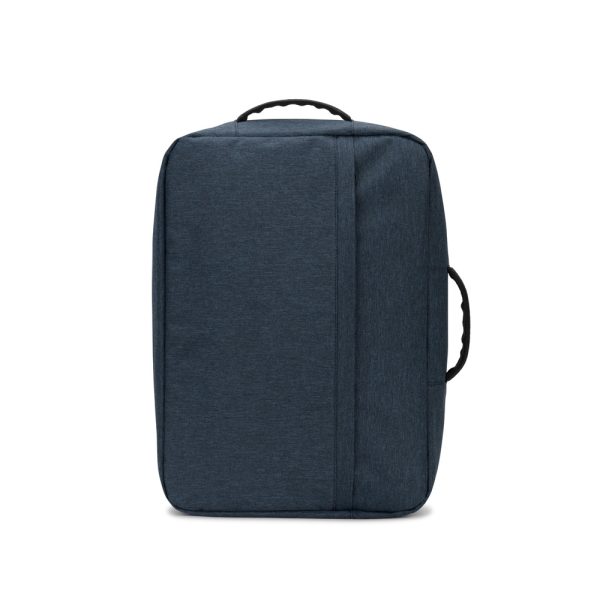 Mochila para notebook 15.6" em poliéster reciclado 300D de alta densidade 15 L - Brinde Corporativo Personalizado | Enova