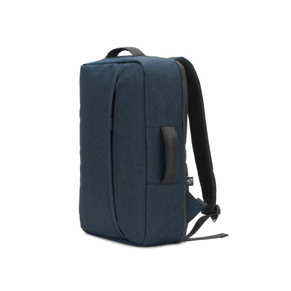 Mochila para notebook 15.6" em poliéster reciclado 300D de alta densidade 15 L - Brinde Corporativo Personalizado | Enova