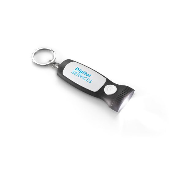 Chaveiro com ABS com luz LED - Brinde Corporativo Personalizado | Enova