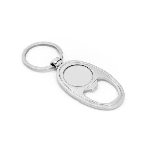 Chaveiro em metal com abridor de garrafas - Brinde Corporativo Personalizado | Enova