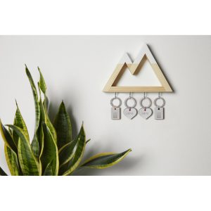 Chaveiro em metal e ABS - Brinde Corporativo Personalizado | Enova