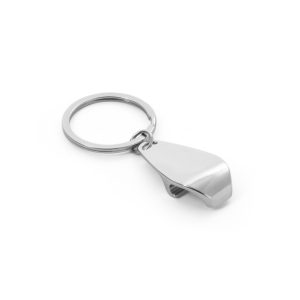 Chaveiro em metal com abridor de garrafas - Brinde Corporativo Personalizado | Enova