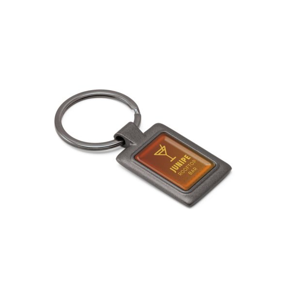 Chaveiro em metal com encaixe para doming - Brinde Corporativo Personalizado | Enova