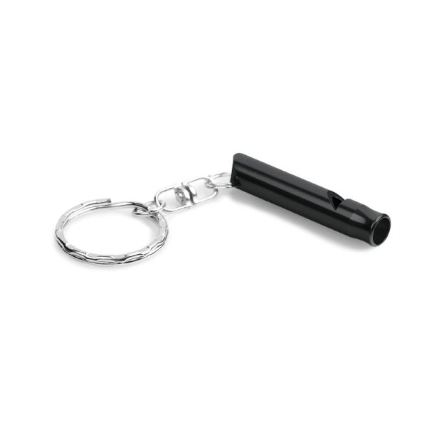 Chaveiro em metal com apito - Brinde Corporativo Personalizado | Enova