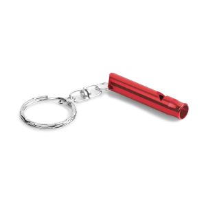 Chaveiro em metal com apito - Brinde Corporativo Personalizado | Enova