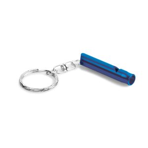 Chaveiro em metal com apito - Brinde Corporativo Personalizado | Enova