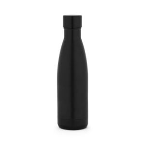 Garrafa térmica em aço inox 90% reciclado com parede dupla, isolada a vácuo e acabamento em mate 520 mL - Brinde Corporativo Personalizado | Enova