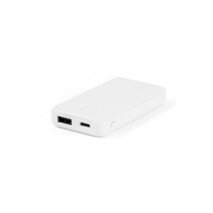 Bateria portátil em ABS 100% reciclado e capacidade de 4.000 mAh - Brinde Corporativo Personalizado | Enova