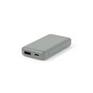 Bateria portátil em ABS 100% reciclado e capacidade de 4.000 mAh - Brinde Corporativo Personalizado | Enova