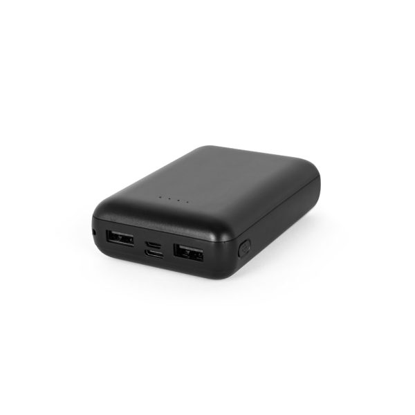 Bateria portáti em ABS 100% reciclado e capacidade de 10.000 mAh - Brinde Corporativo Personalizado | Enova