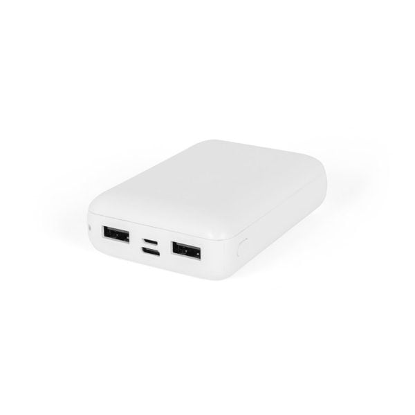 Bateria portáti em ABS 100% reciclado e capacidade de 10.000 mAh - Brinde Corporativo Personalizado | Enova