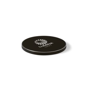 Carregador wireless super-rápido em ABS 100% reciclado e alumínio 100% reciclado 15W - Brinde Corporativo Personalizado | Enova