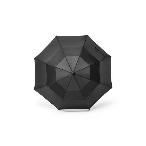 Guarda-chuva de 27,5'' em poliéster 100% reciclado pongee 190T com abertura automática - Brinde Corporativo Personalizado | Enova