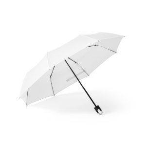 Guarda-chuva dobrável de 21'' em poliéster 100% reciclado pongee 190T - Brinde Corporativo Personalizado | Enova