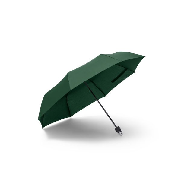 Guarda-chuva dobrável de 21'' em poliéster 100% reciclado pongee 190T - Brinde Corporativo Personalizado | Enova