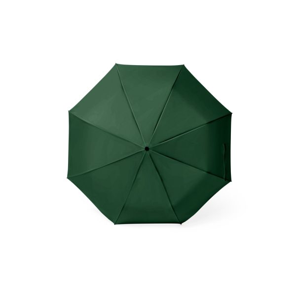 Guarda-chuva dobrável de 21'' em poliéster 100% reciclado pongee 190T - Brinde Corporativo Personalizado | Enova