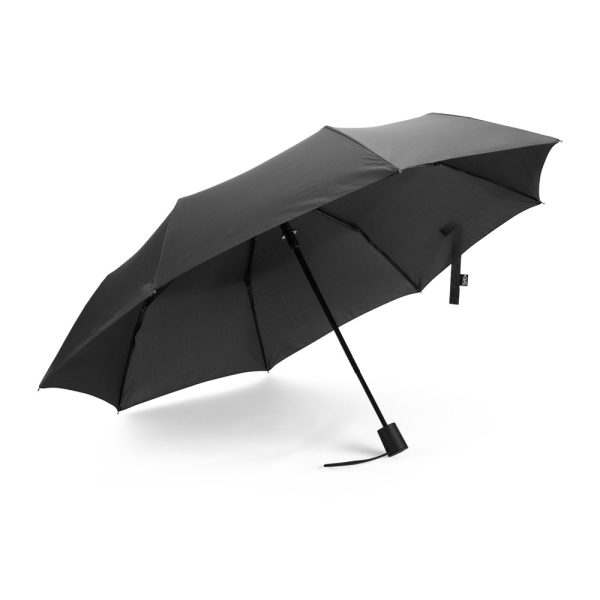 Guarda-chuva 2 em 1 com sacola de compras em poliéster reciclado incluído - Brinde Corporativo Personalizado | Enova