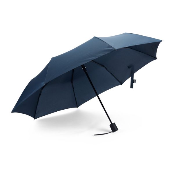 Guarda-chuva 2 em 1 com sacola de compras em poliéster reciclado incluído - Brinde Corporativo Personalizado | Enova