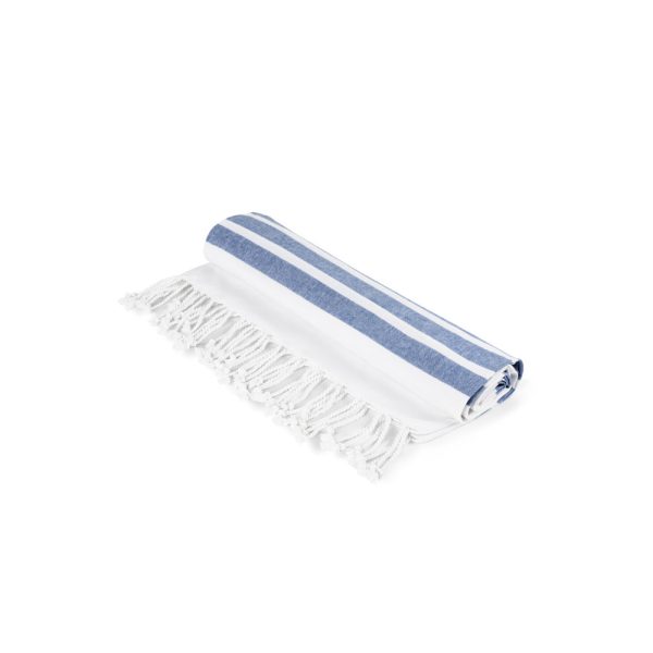 Toalha de praia em algodão (70% reciclado) e poliéster (30% reciclado) (180 g/m²) - Brinde Corporativo Personalizado | Enova