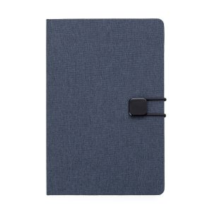 Caderno Capa em Poliéster - Brinde Corporativo Personalizado | Enova