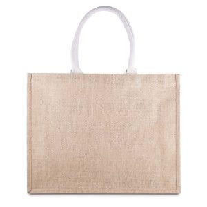 Sacola em Algodão e Juta 220g/m² - Brinde Corporativo Personalizado | Enova