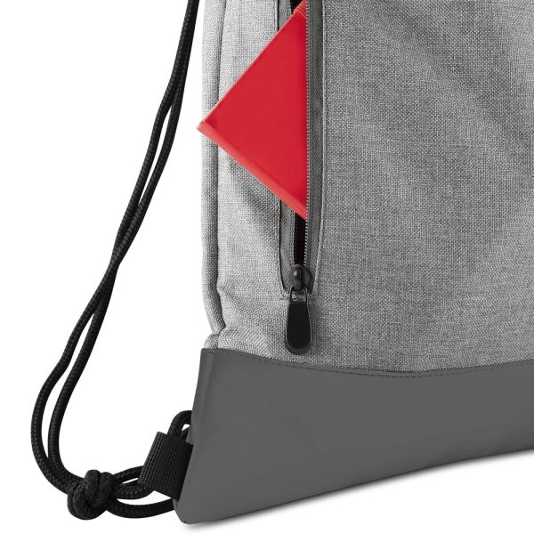 Sacola/Mochila Poliéster 210D e PU - Brinde Corporativo Personalizado | Enova