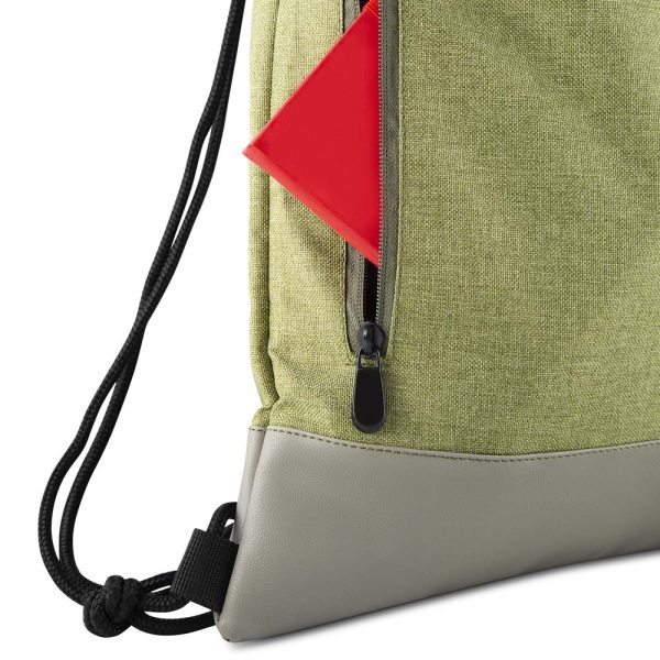 Sacola/Mochila Poliéster 210D e PU - Brinde Corporativo Personalizado | Enova