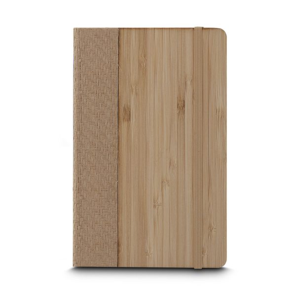 Caderno Capa em Bambu - Brinde Corporativo Personalizado | Enova
