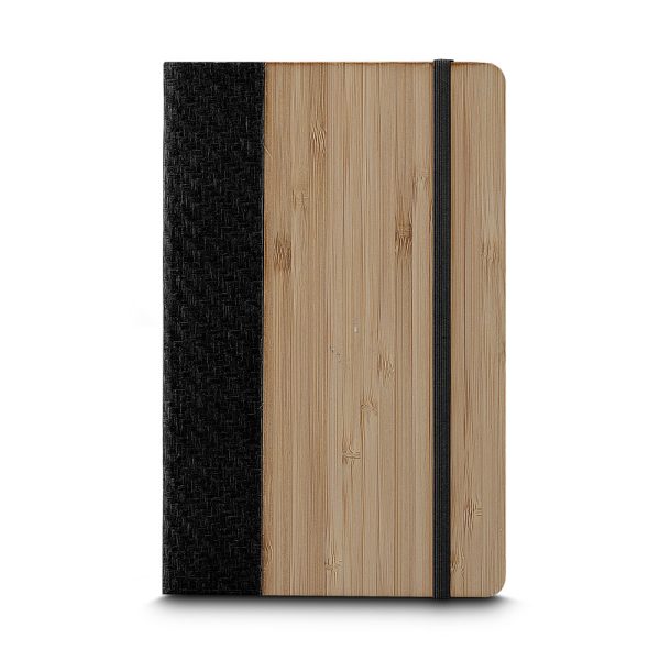 Caderno Capa em Bambu - Brinde Corporativo Personalizado | Enova